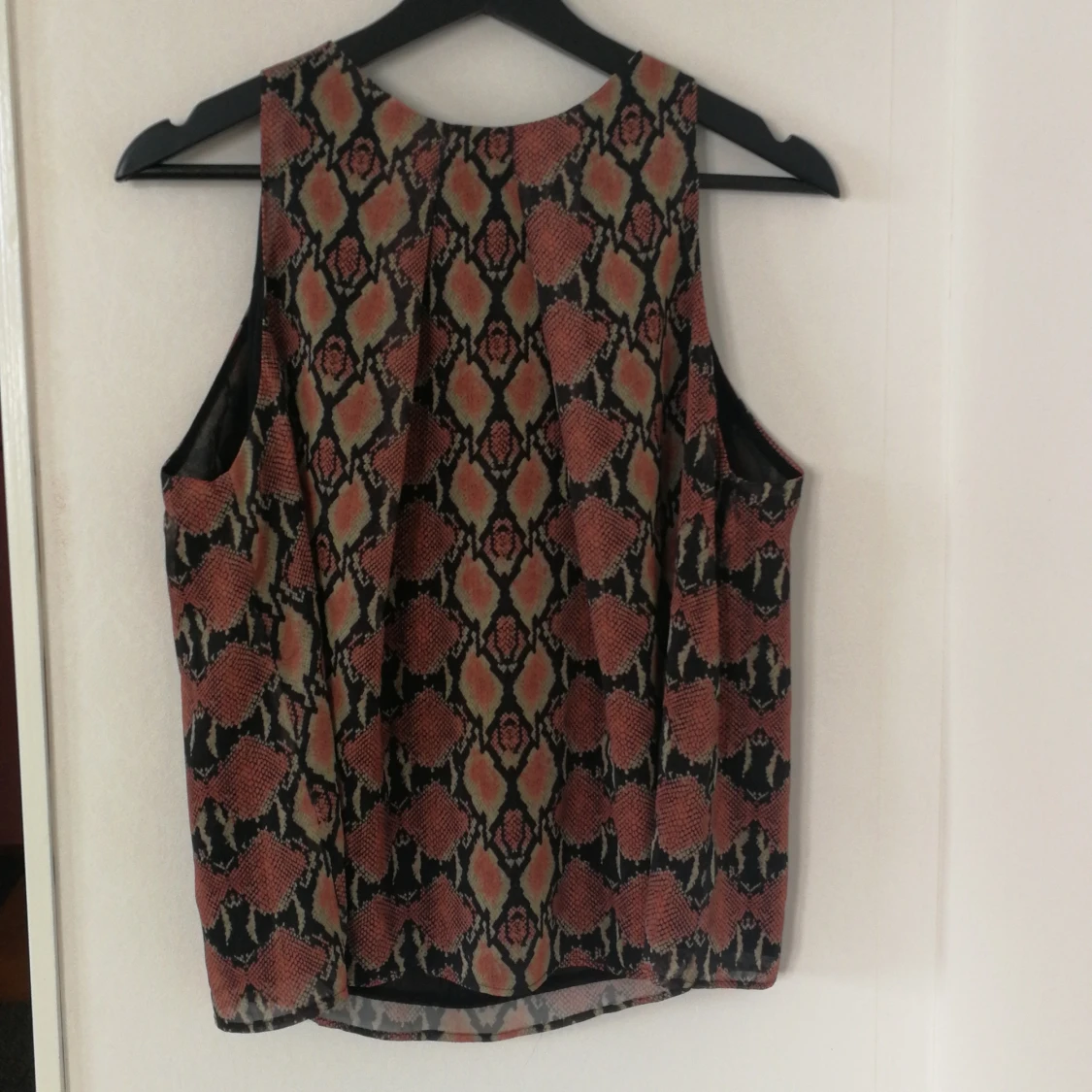Mango blouse with animal pattern