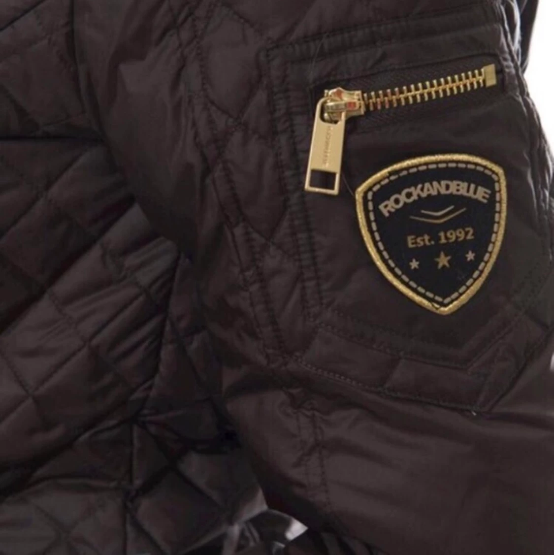 Rockandblue jacka brun storlek 34 - 91