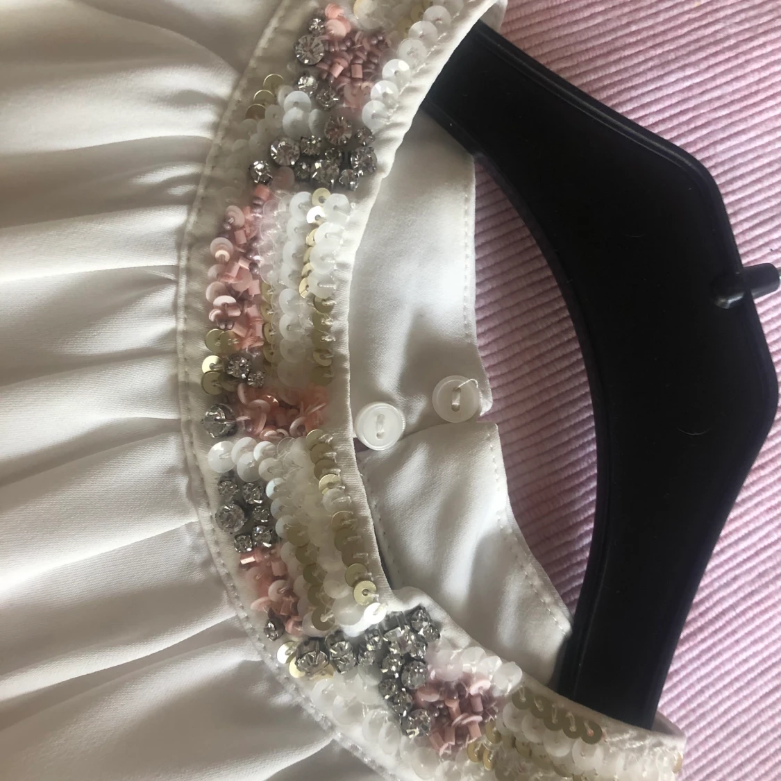 Fin vit klänning - 91