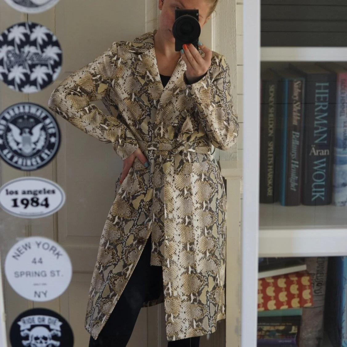 Kappa med ormprint 🐍 - 90