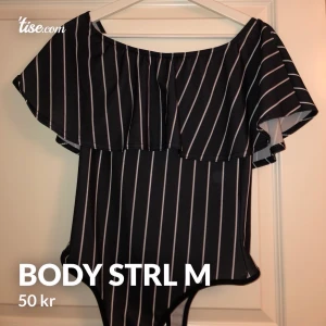 Body marinblå/vit - Tight offshoulder- body