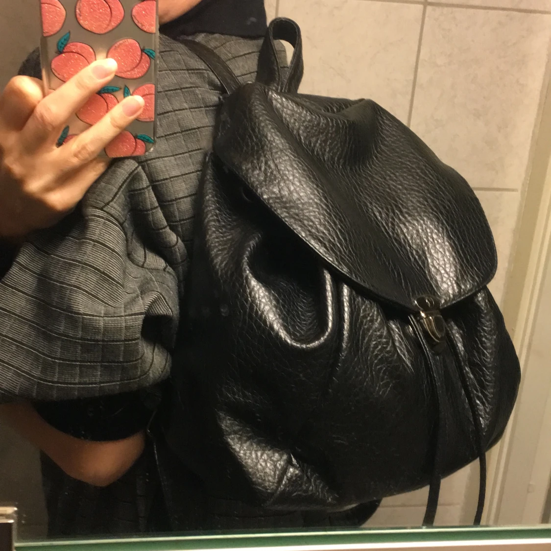 Svart ryggsäck / väska  - 90