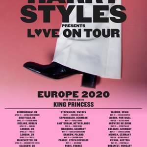 Säljer en Golden Circle biljett till Harry Styles - Love On Tour💕 1/3-2021 💕