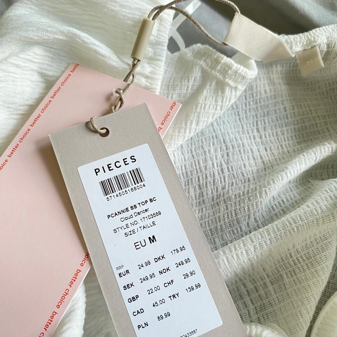 Nelly Blus strl M Aldrig använd - 91