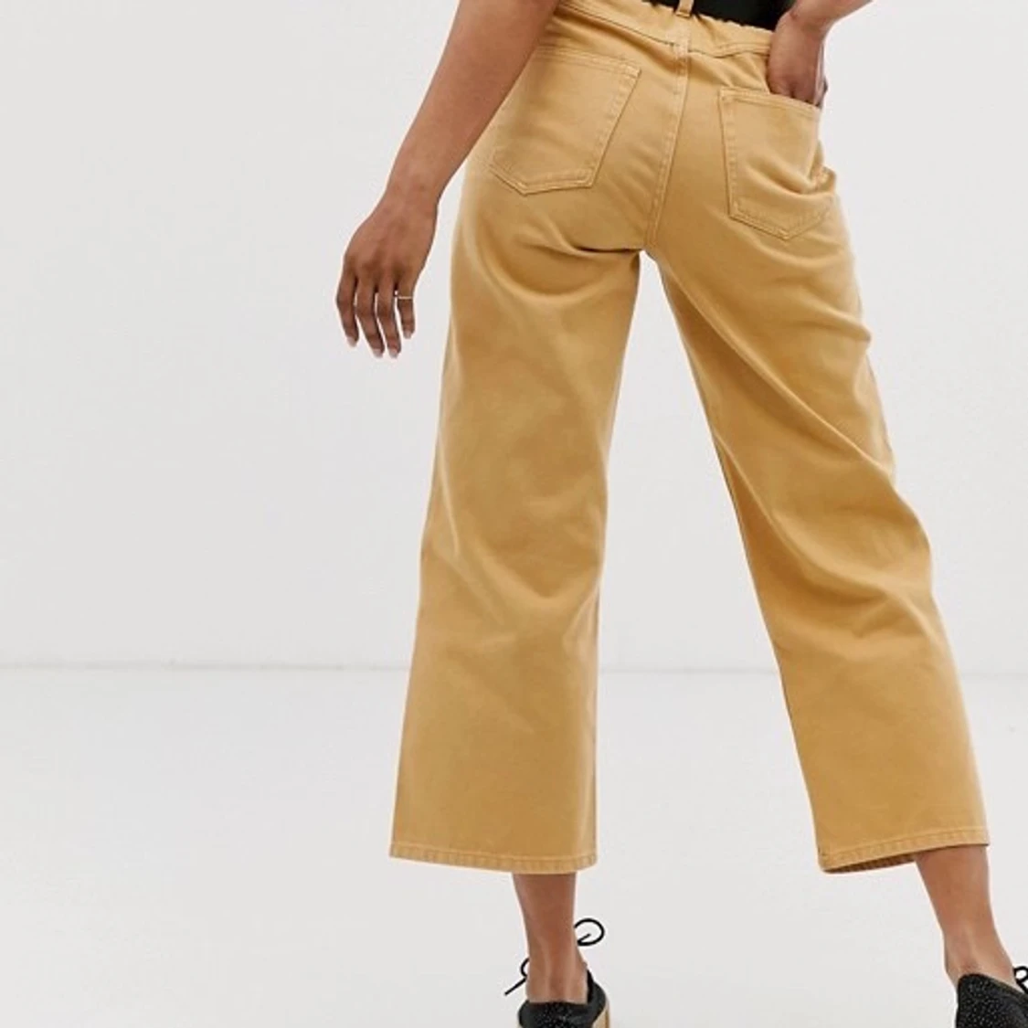 Monki mozik jens beige/gul - 90