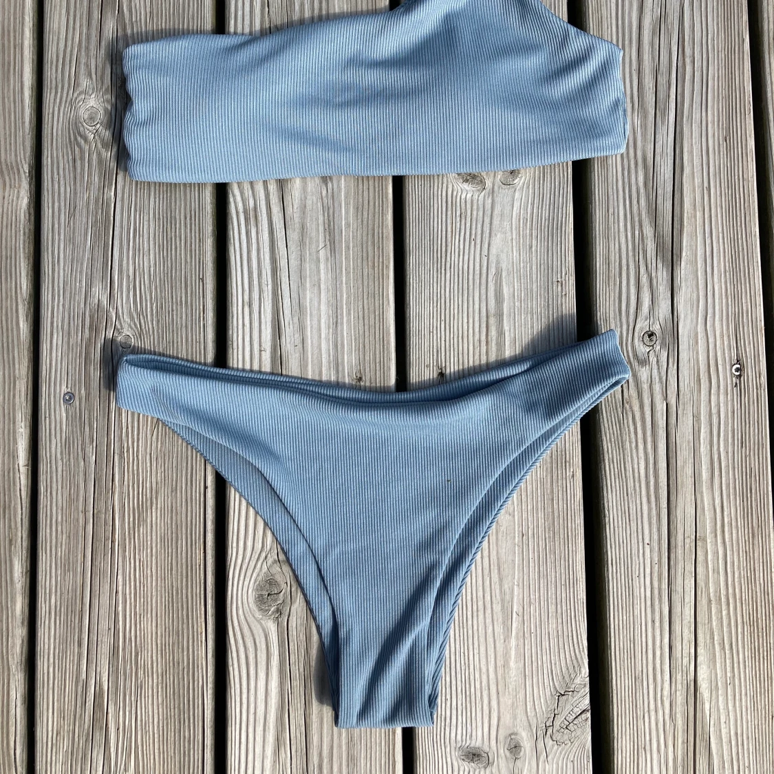 Blå shein bikini strl S - 90