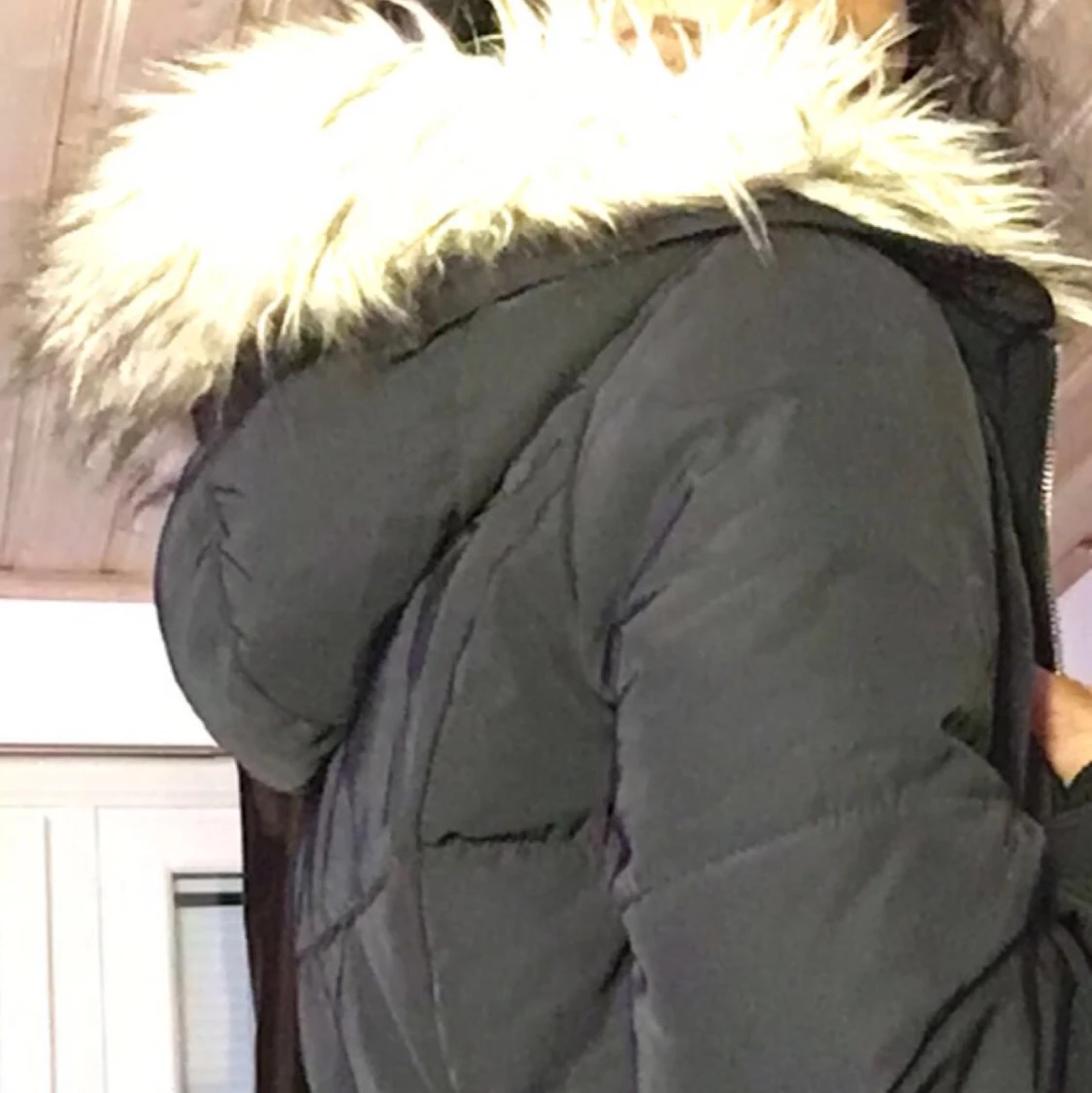 H&M ”päls” jacka  - 90