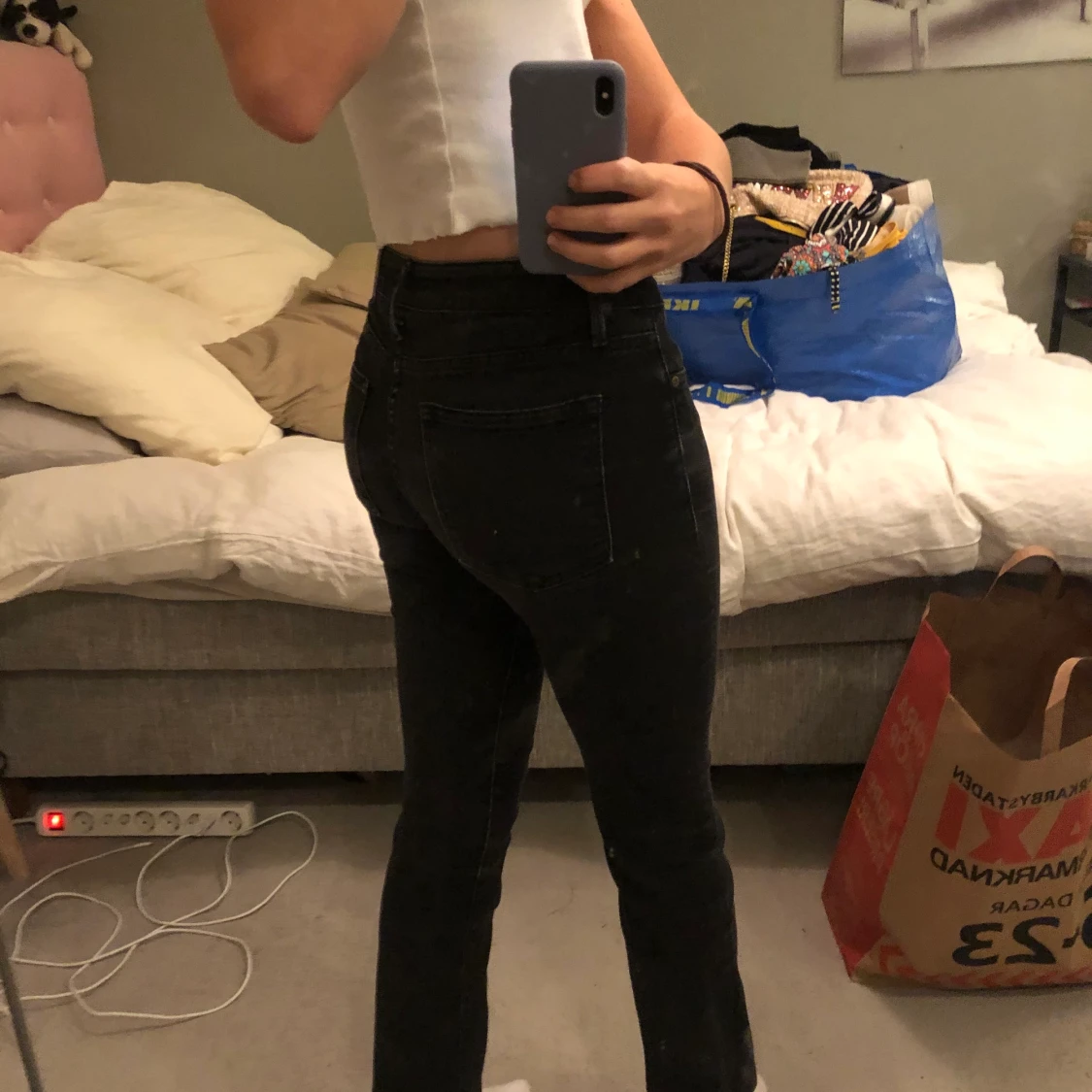 Crocker svarta jeans st 28/33 - 90