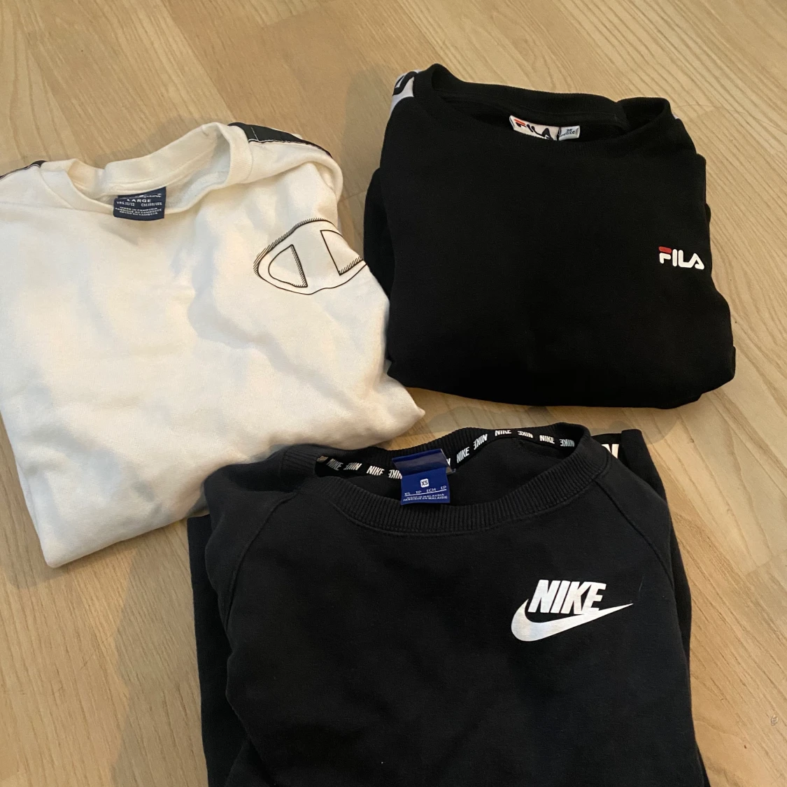 Nike , Champion & Fila