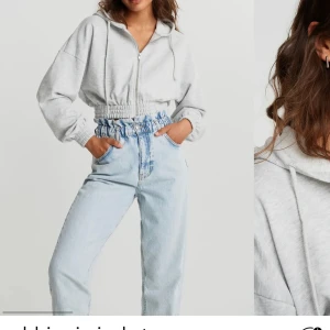 Zip jacket storlek S - Grå zip jacket från GinaTricot strl S, aldrig använd 