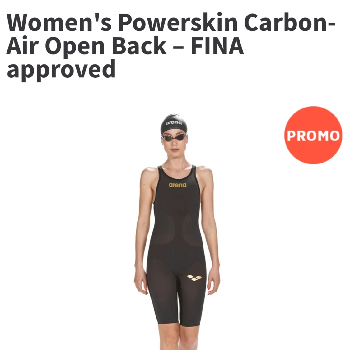 Women's Powerskin Carbon-Air Open Back - 91
