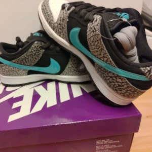 Nike SB dunk low Atmos elephant - Nike sb dunk low atmos elephant , från Hollywood , DS (alltså aldrig använda) , size US 8 EU 41. För fler bilder/info pma mig. Finns att hämta i Karlstad eller kan fraktas. Betalning sker via Swish 
