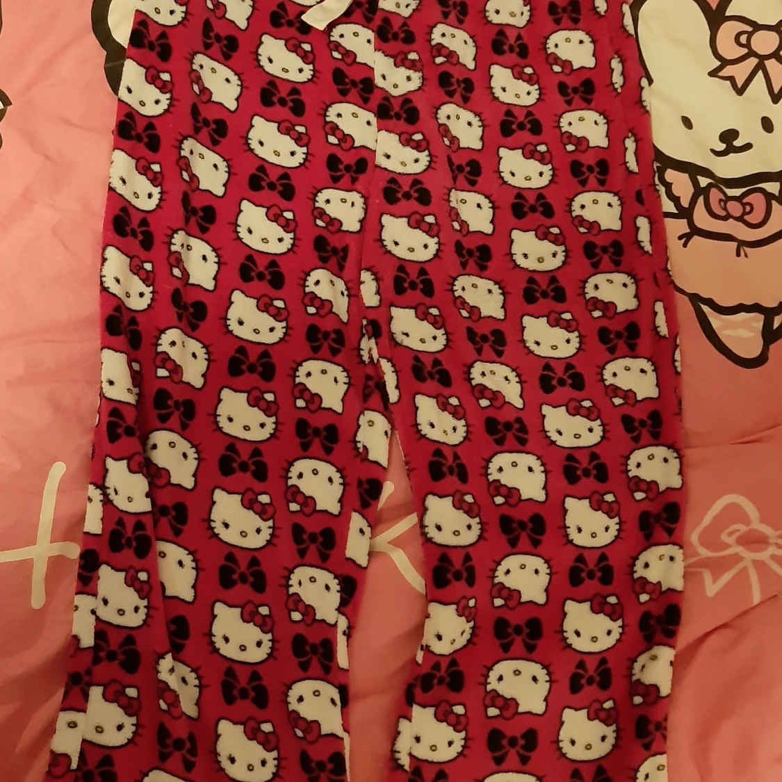 Hello Kitty Fleecebyxor - 90