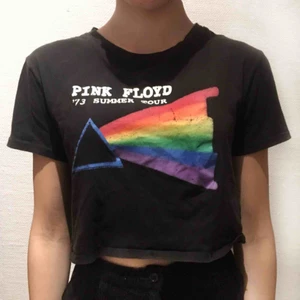  - Väldigt cool T-shirt med Pink Floyd på! Den är lite vintage inspirerad och så trycket ska se lite repat ut. Väldigt snygg att ha över en meshtröja! Med frakt inräknat kostar den 80 kr totalt Tar endast Swish!