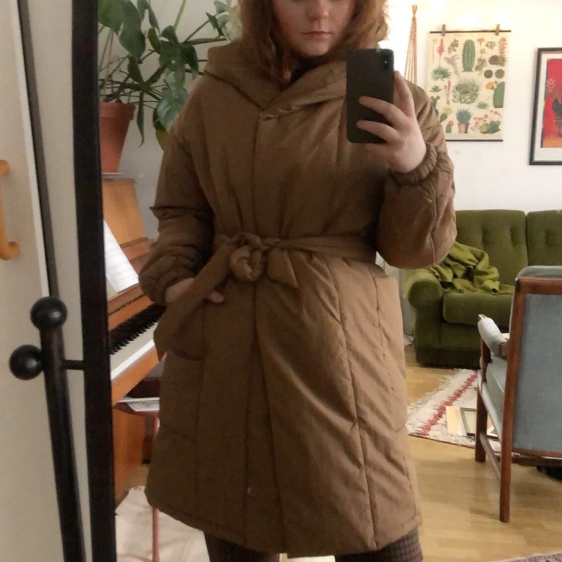 Trendig Lång dunjacka - 90