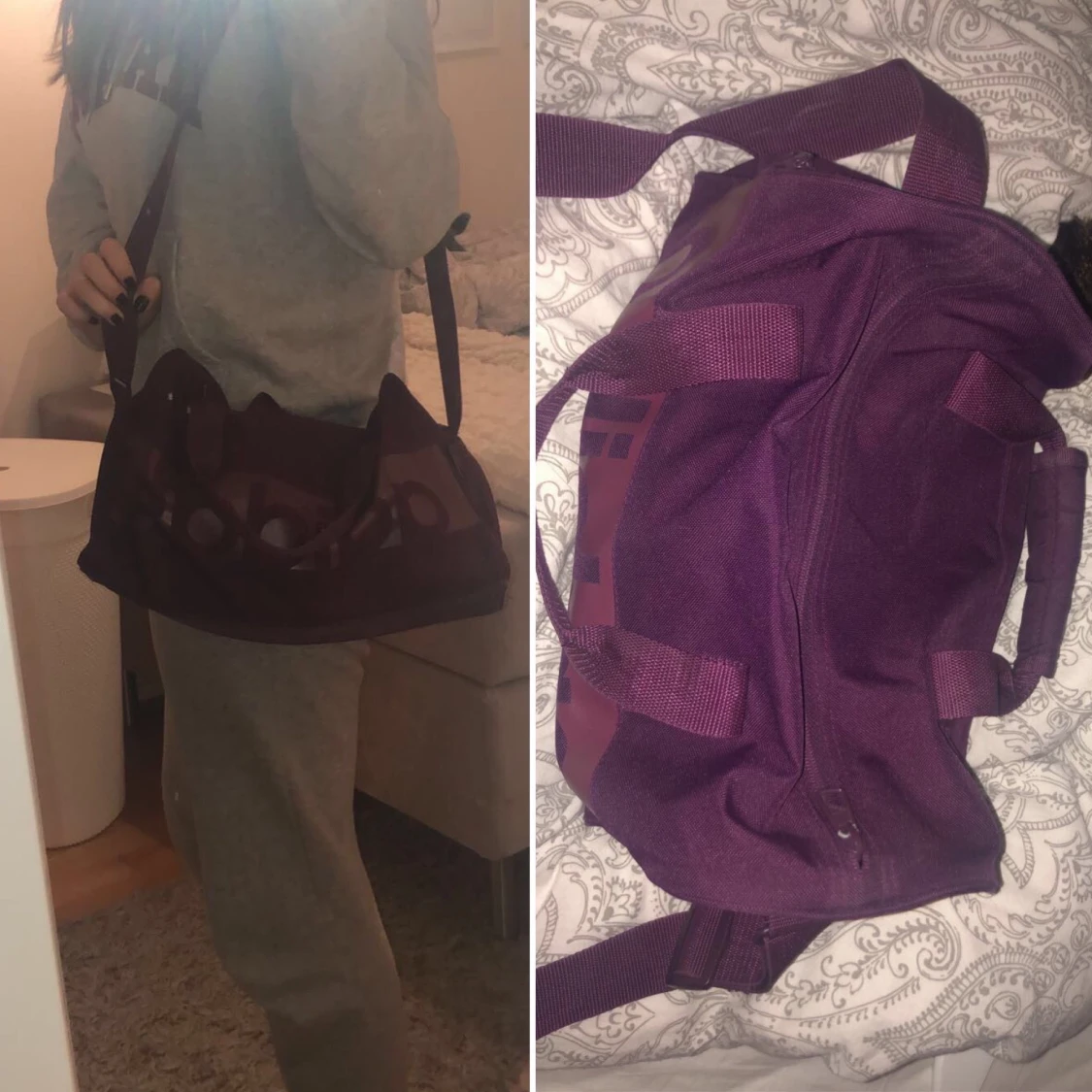 Lila adidasväska - 91