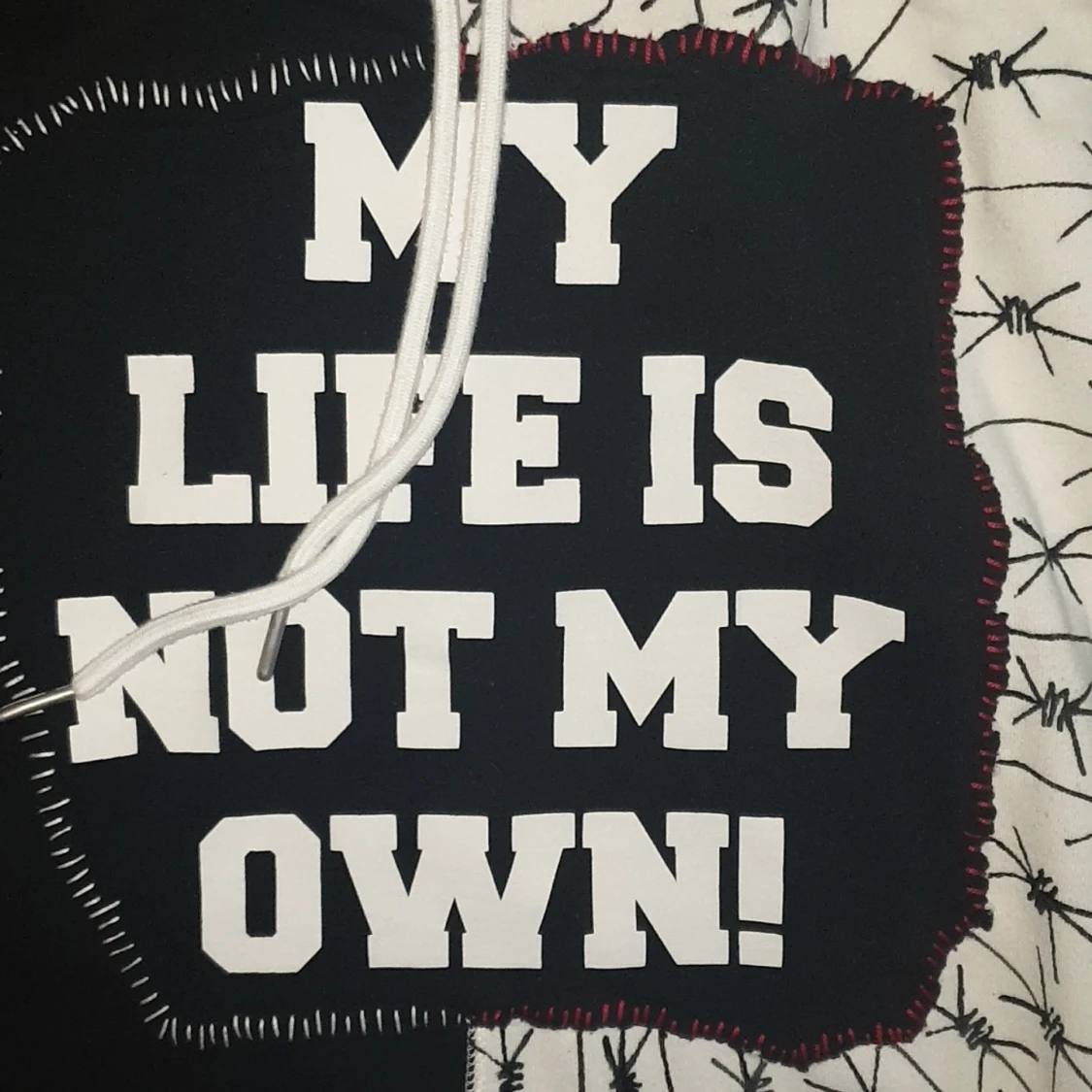 Split hoodie från yordansucks, strl large - 90