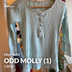 Odd Molly tröja  - Köpt second hand. Fin kvalite men används inte då färgen inte passar mig. Köp för 150kr med frakt 