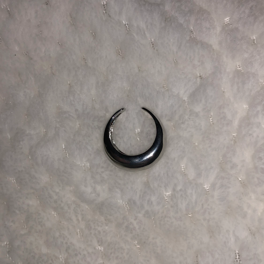 Bolded ring silver - 90