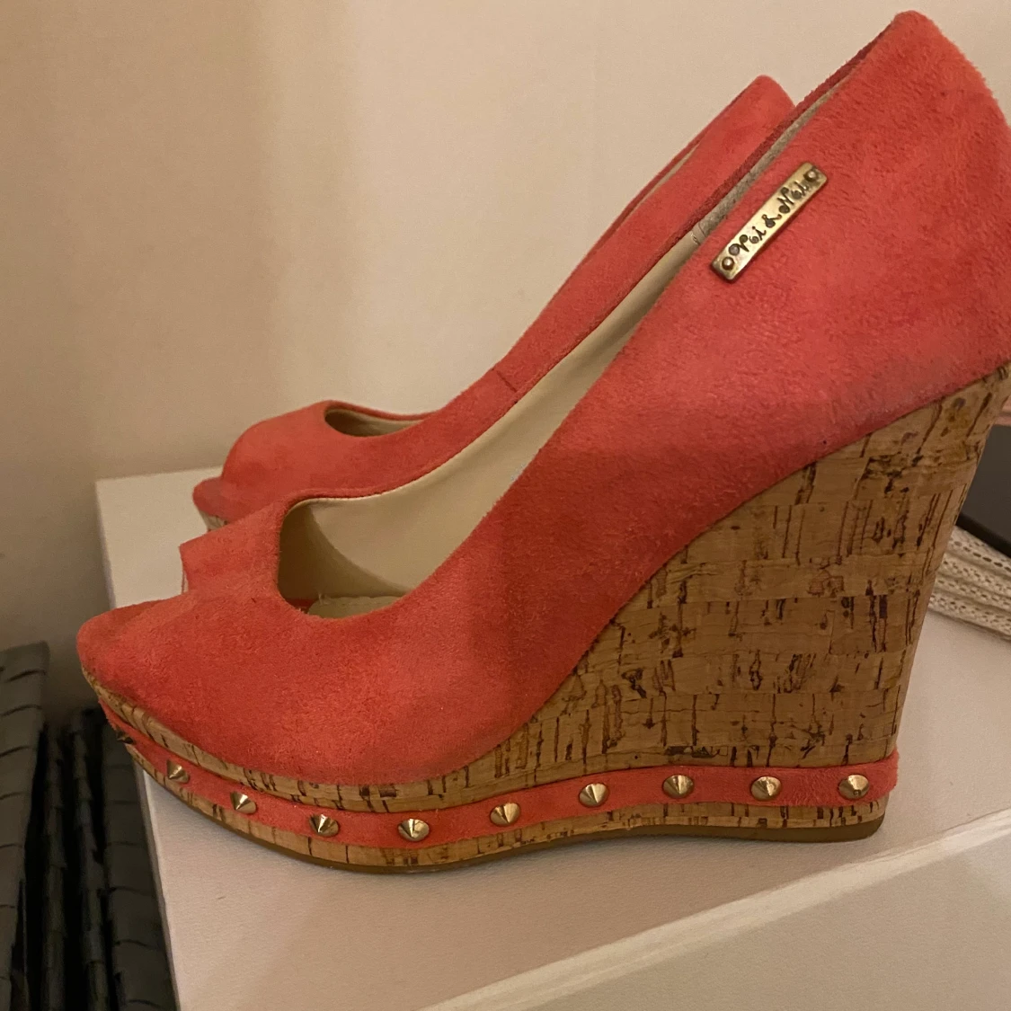 Sandaler med klack - 90