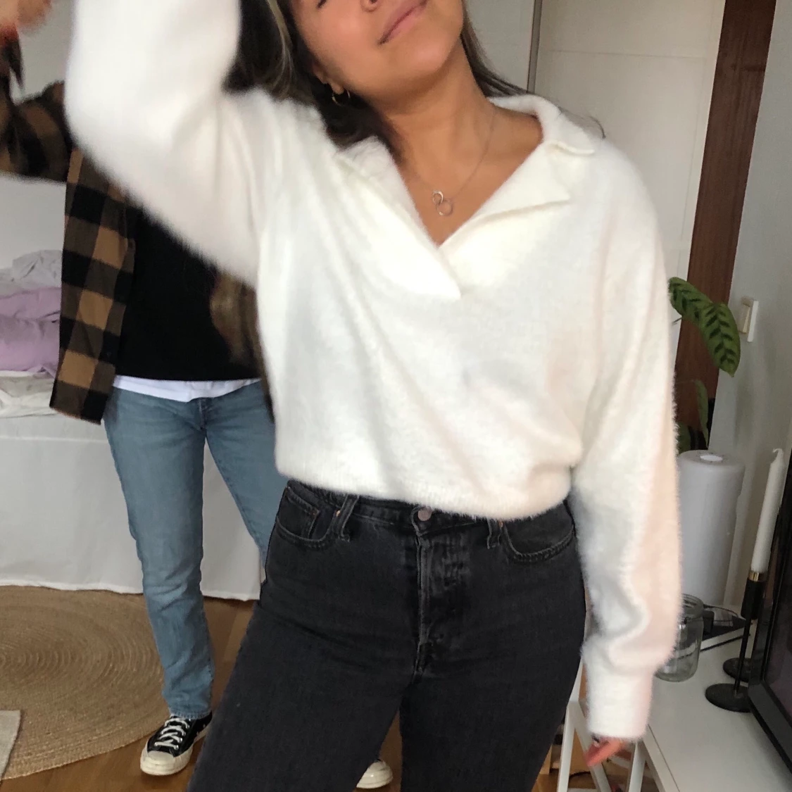 Hårig tröja från HM