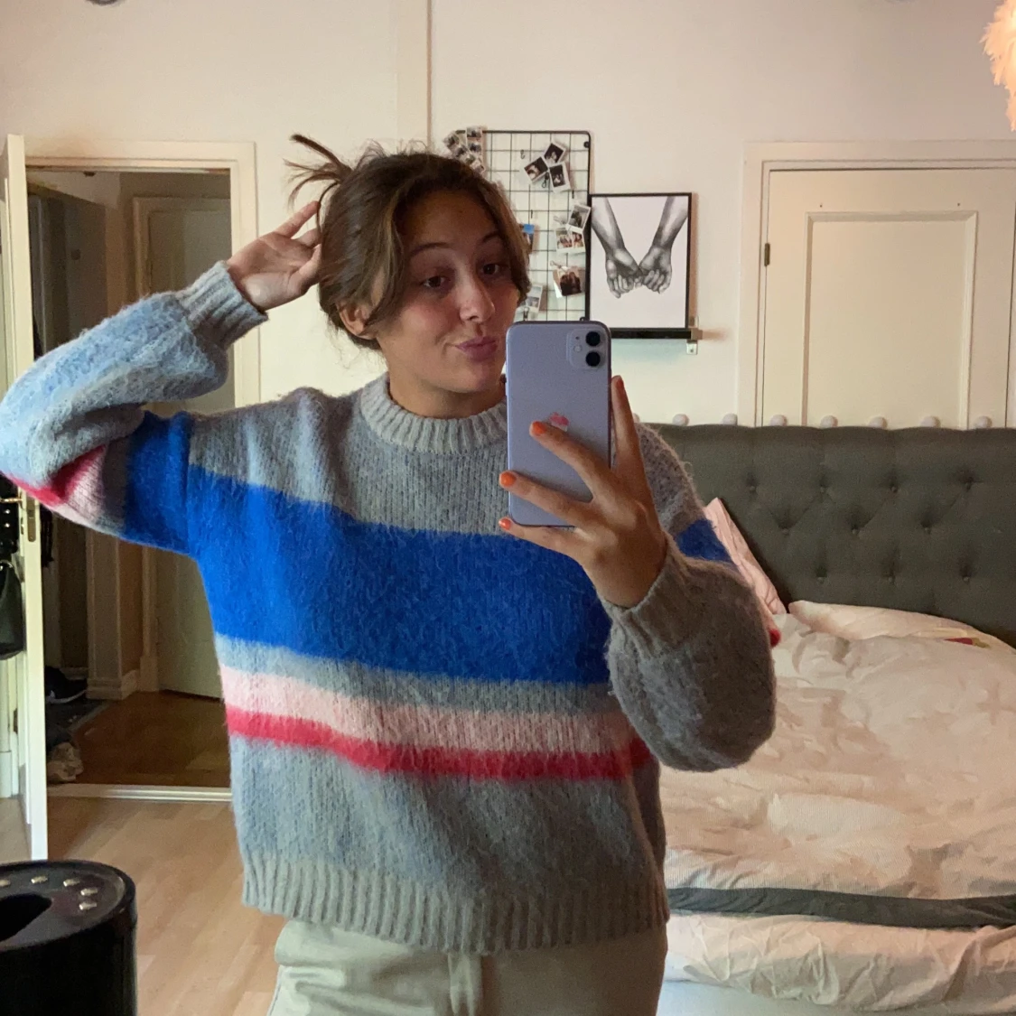 Stickad tröja från vero Moda: strl S - 90