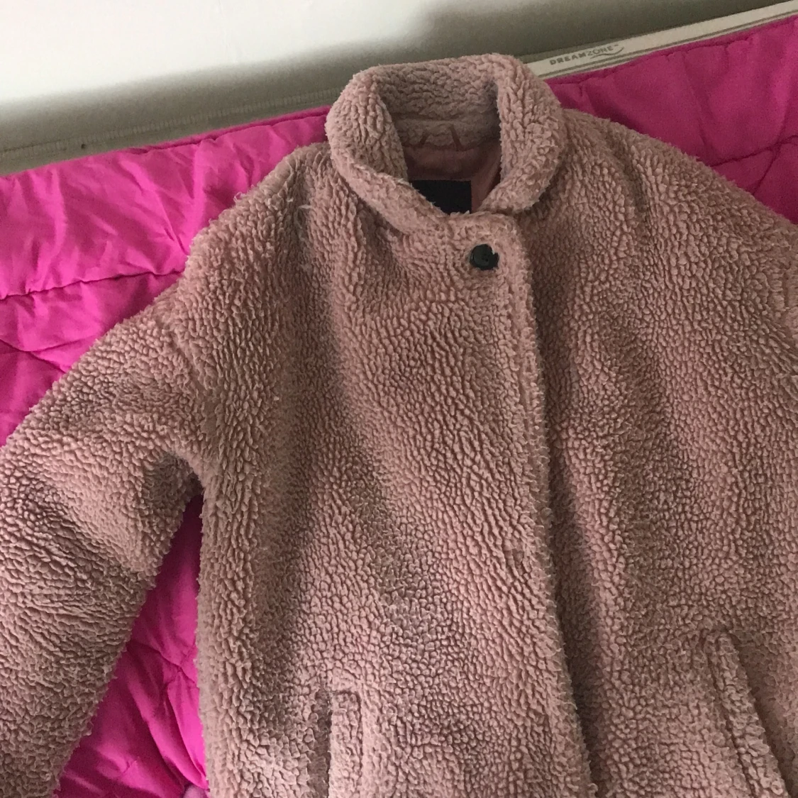 Rosa jacka fluffy - 90