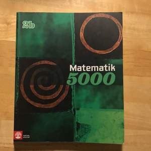 Säljer min matematik 2B bok. Den är i mycket fint skick, köpt ny på Adilbris! Mötes upp i Stockholm eller fraktar.