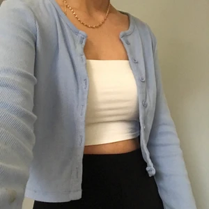 Kofta zara - Ljusblå kofta från zara💕 pris:60kr +frakt