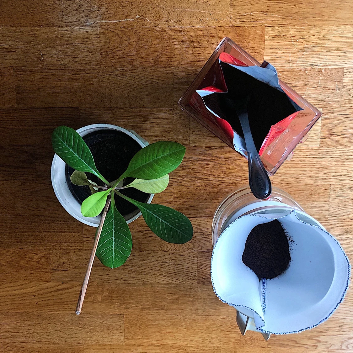 Återanvändbara kaffefilter