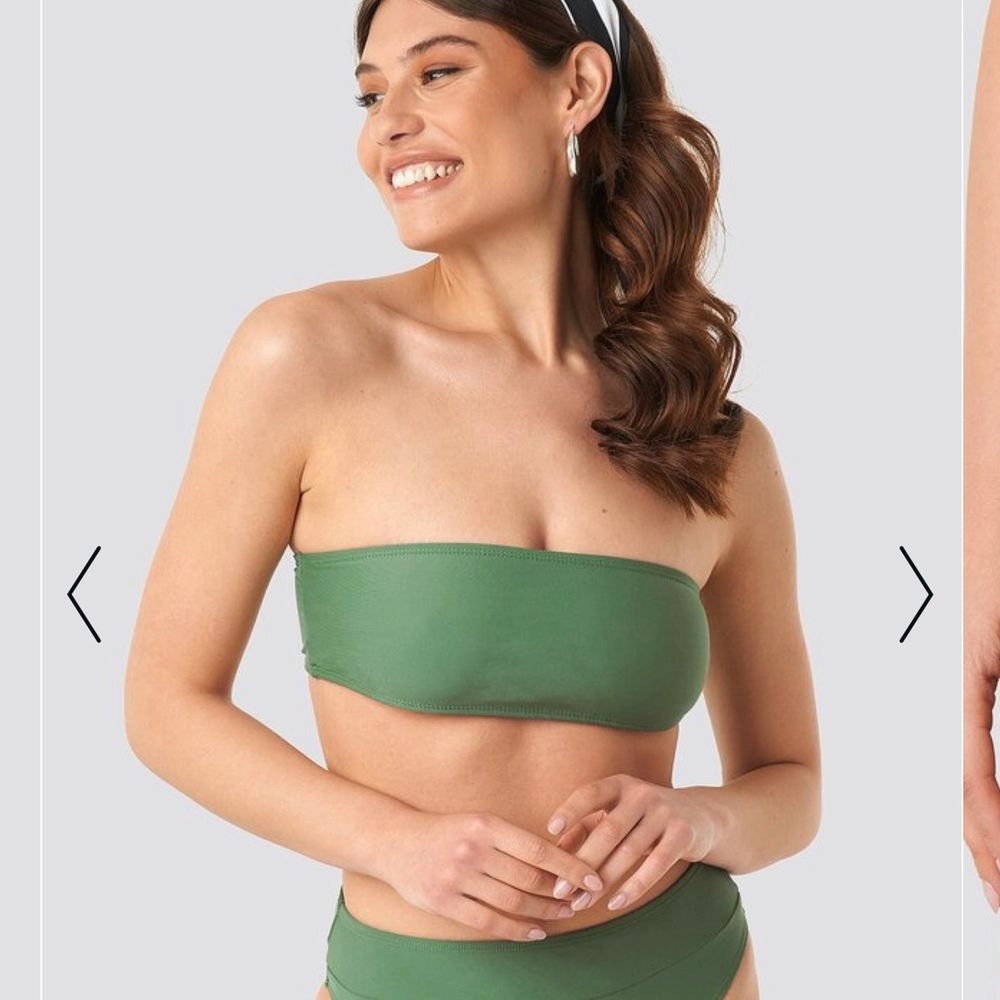Säljer denna superfina bikinin från NAKD pga för liten. Köpt här på Plick men är aldrig använd, enbart testad. Storlek M. 200kr inklusive frakt (pris går att diskutera). Klänningar.