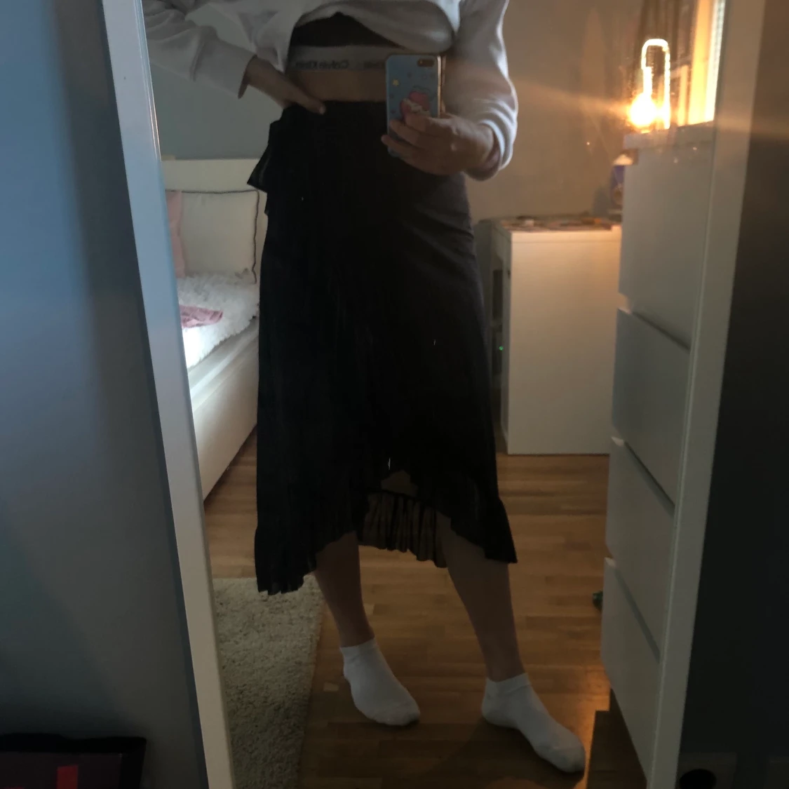 Svart långkjol - 90