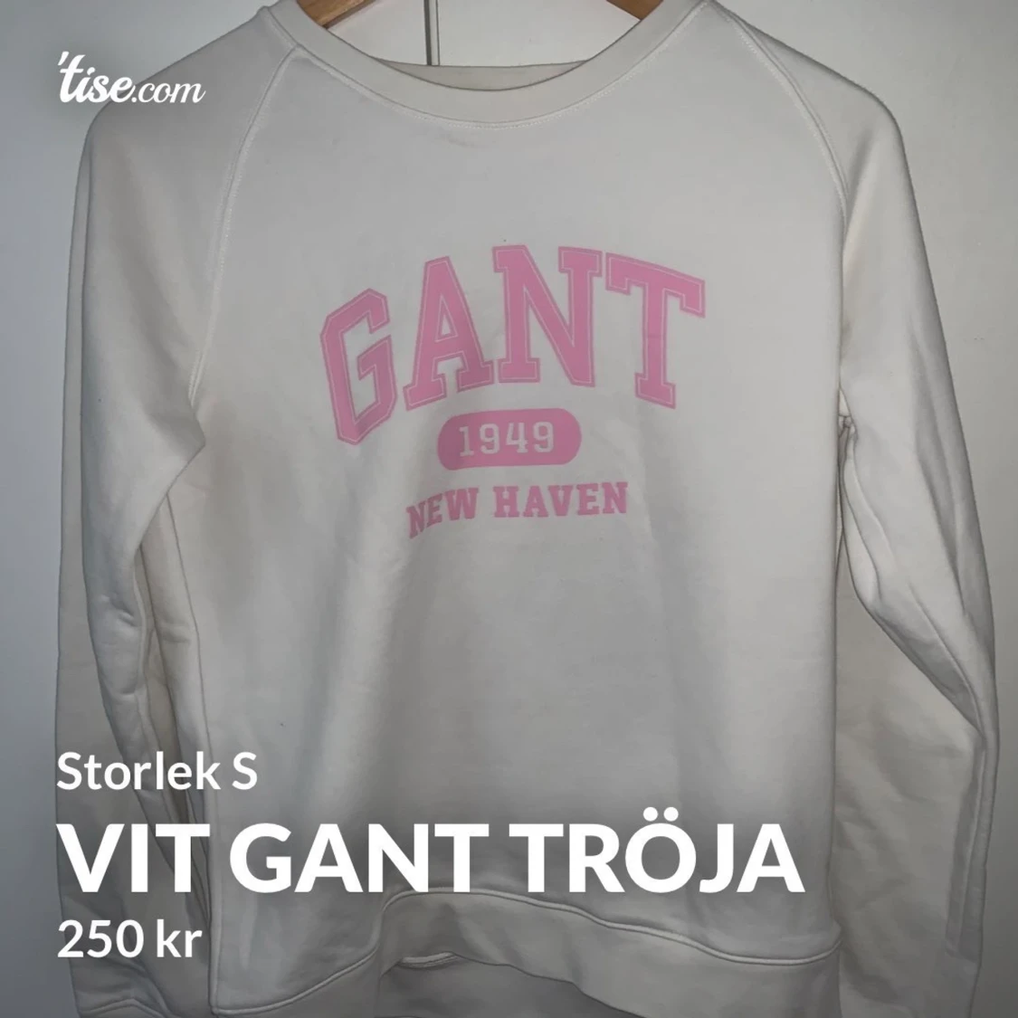 Vit Gant tröja