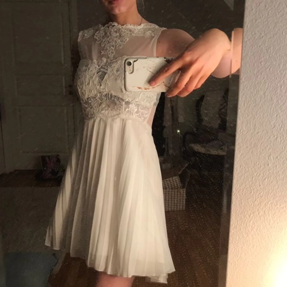 Vit klänning - 91