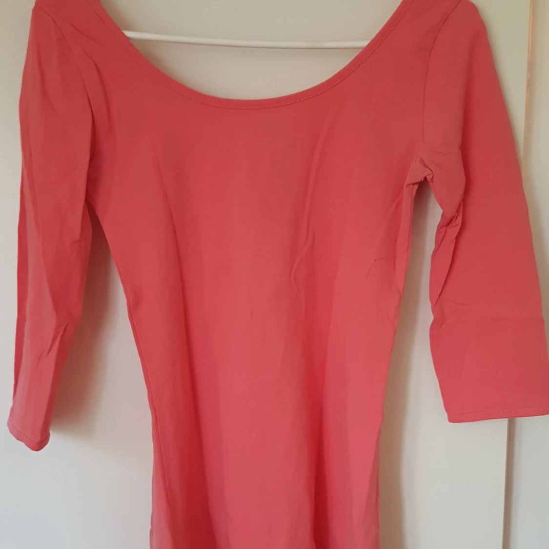 Korallfärgad topp - 90