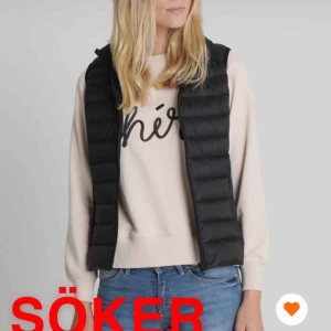  - Söker efter denna slutsålda ”Zalando Essentials” väst i svart och i storlek 34/36. Hör gärna av er ❤️❤️❤️