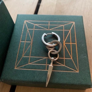 Maria Nilsdotter örhänge - Hej, säljer mitt örhänge från Maria Nilsdotter i silver. Använt 2 ggr inga defekter. Nypris 1895 