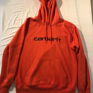 Carhartt orange logo hoodie - Size M, good condition