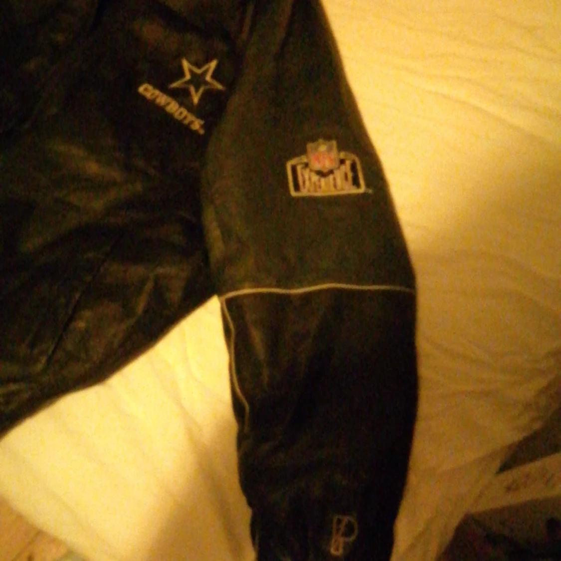 Pro player dallas cowboy läder jacka size xl - 90