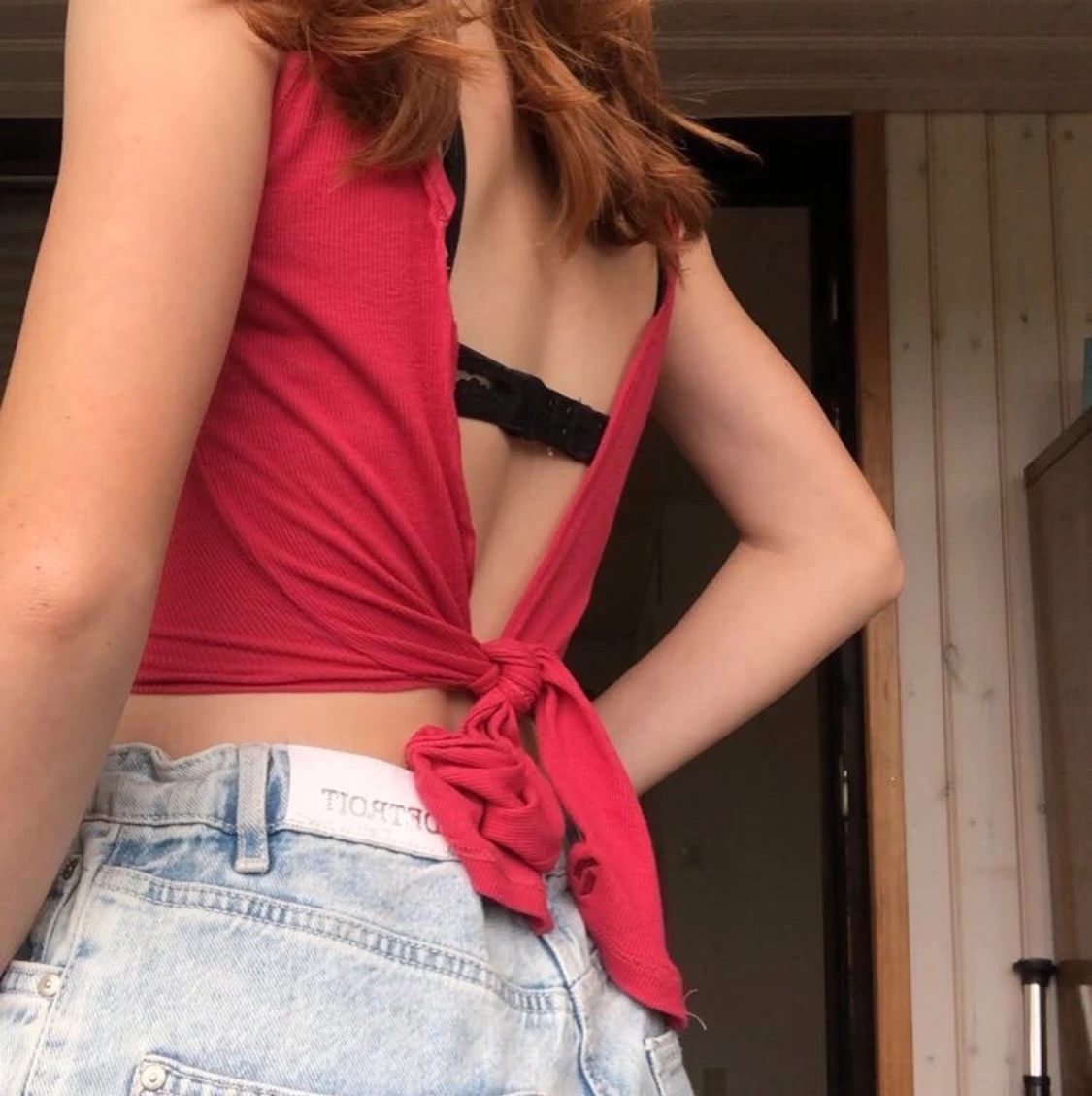 Topp med knytning - 90