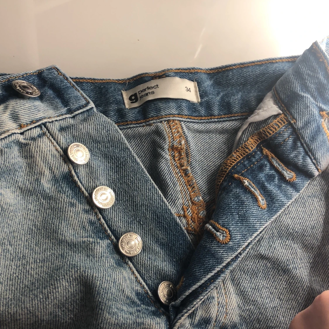 Gina Jeans kjol  - 91