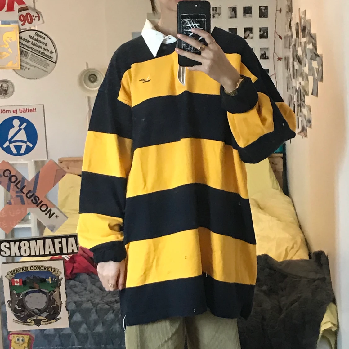 Randig far&wide tröja - 90