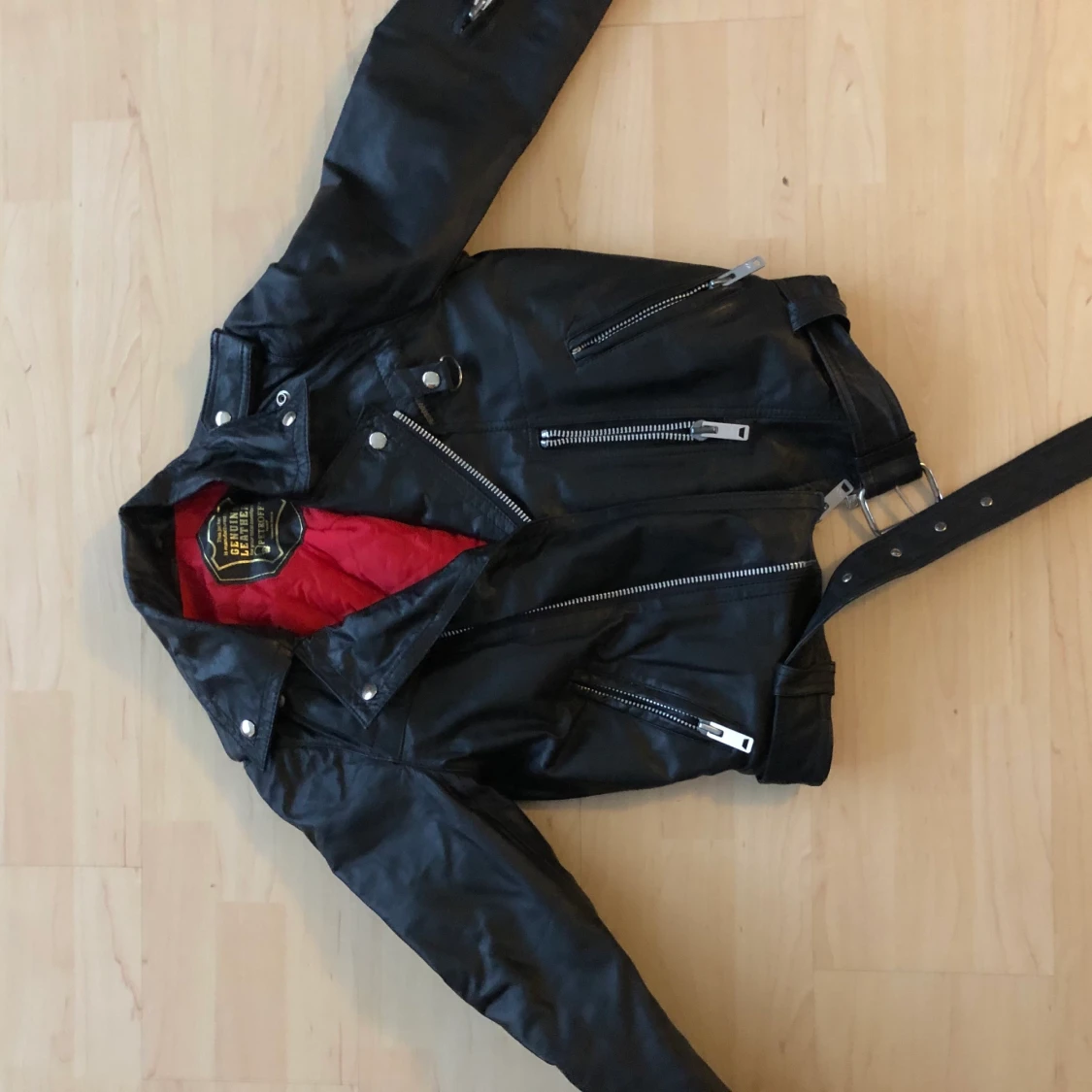 Vintage skinnjacka  - 90