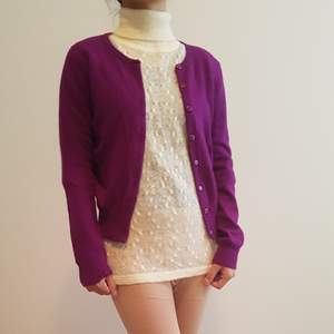 Lindex  Purple cardigan May fit to xs to small Can meet up at tcentralen