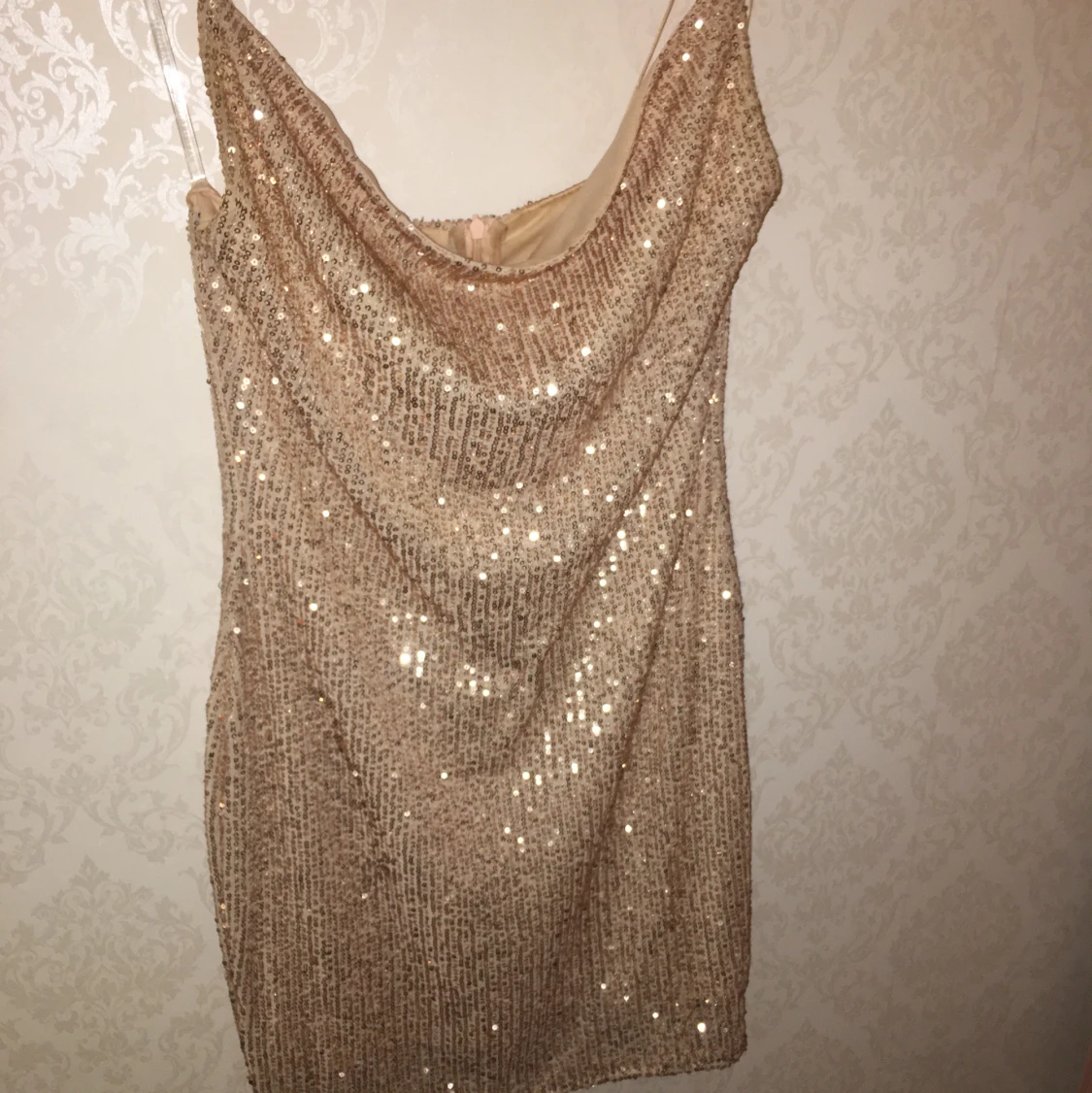 Glitter klänning nelly - 91