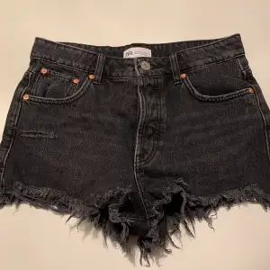 Svarta shorts från zara i strl 36 . Tar swish