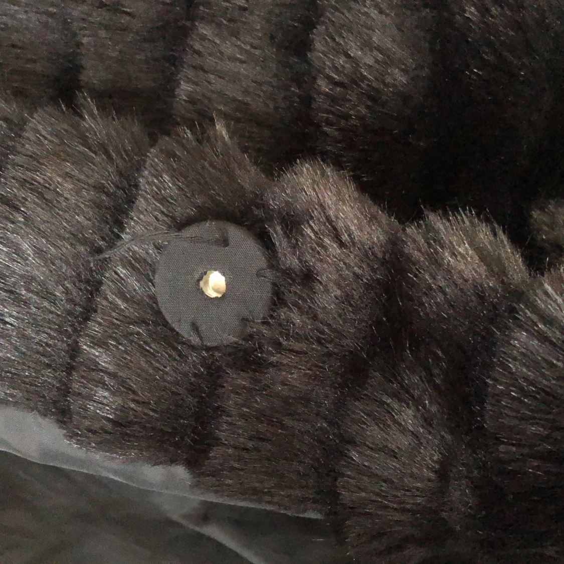 Fake pälsjacka med luva  - 91