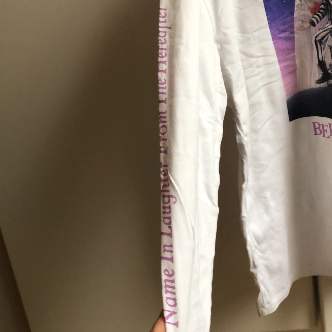 Size M Beetlejuice long arm shirt - 90