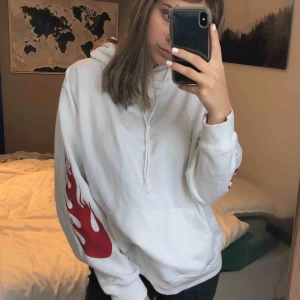  - Jättefin hoodie från Brandy Melville (nypris ca 500). Endast använd ett fåtal gånger så i fint skick. Storlek one size men passar XS-M beroende på hur man vill att den ska sitta. Möts upp i Göteborg, annars står köparen för frakt