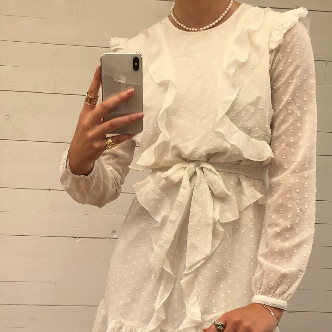 Nelly volangklänning - 90